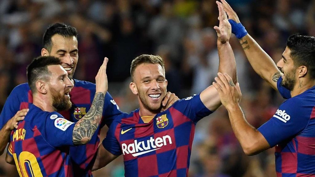 Arthur is happy with Barcelona