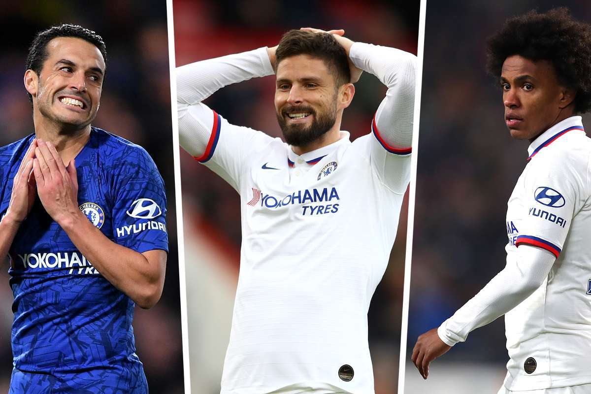 Chelsea hoping to expand Giroud, Pedro and Willian contracts  