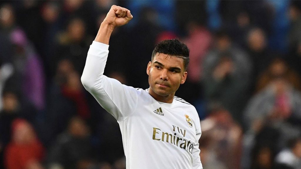 Casemiro signed Real Madrid extension until 2023