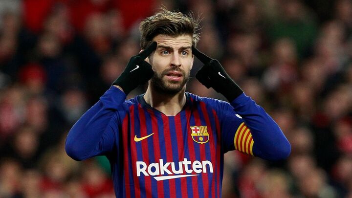 Gerard Pique appeared to surrender trust that his side will retain the LaLiga title this season