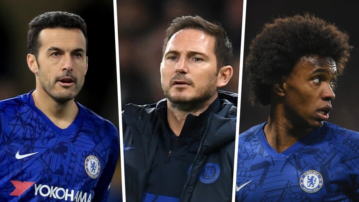 Frank Lampard has no second thoughts about picking Willian or Pedro this weekend  