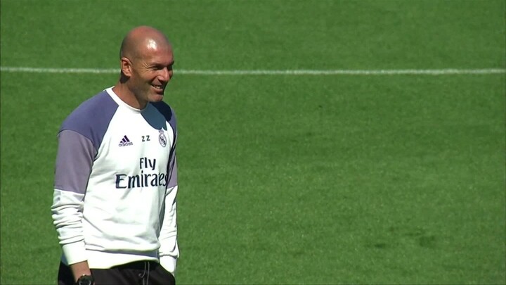 Zinedine Zidane was pleased to see Eden Hazard dazzle  
