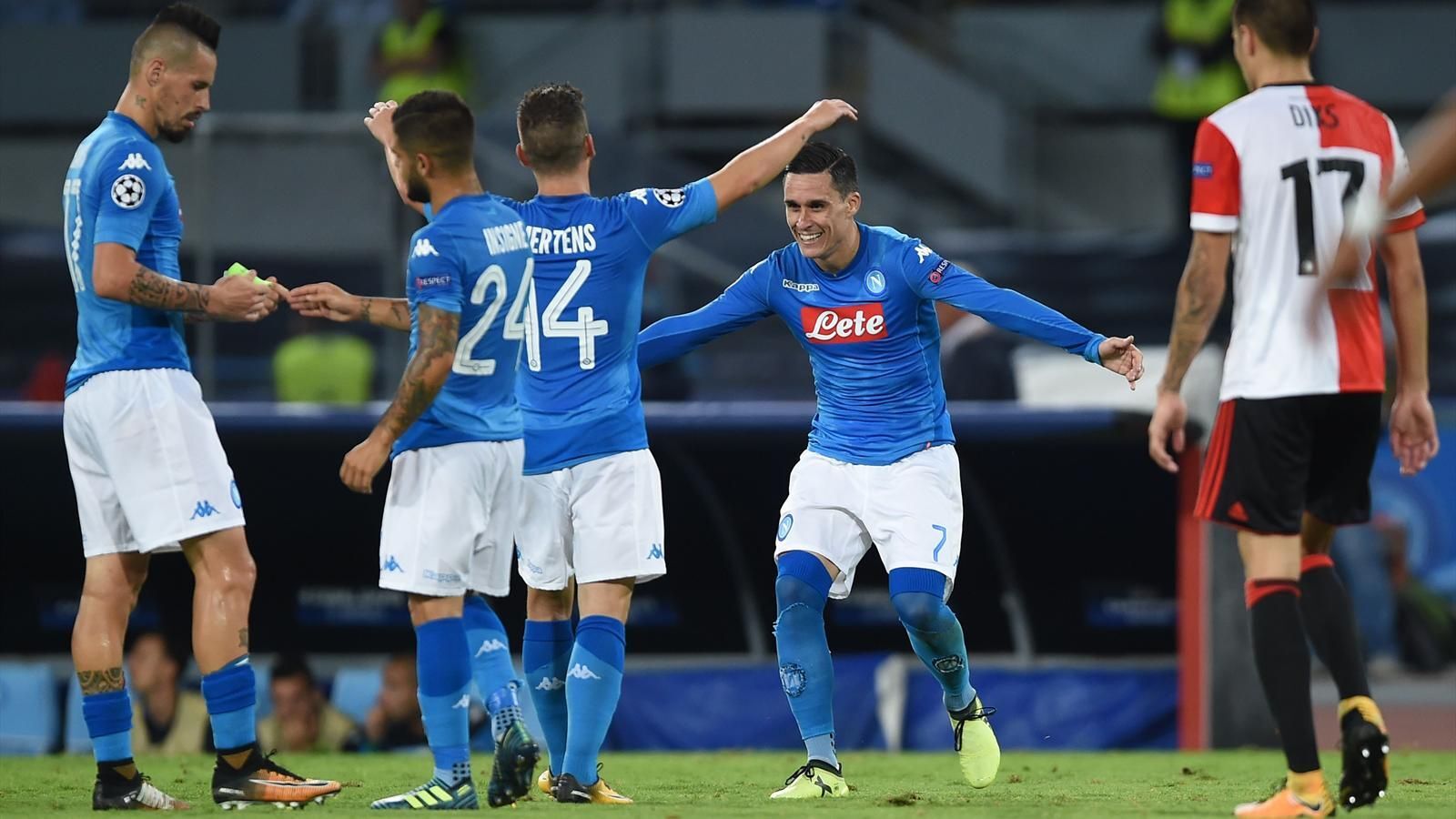 Callejon is on hold as Napoli will very soon announce a new deal with Dries Mertens  