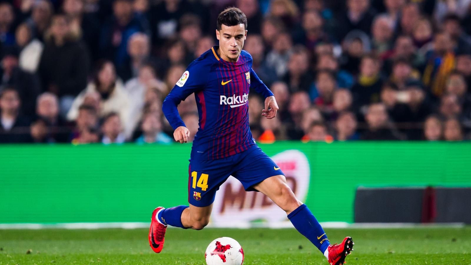 Barcelona set €70 m ( £ 63.23 m) offers for Philippe Coutinho  