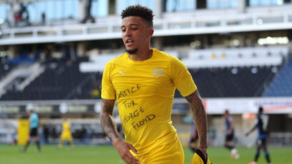 #BLACK_LIVES_MATTERS”: England winger uncovered a slogan on his undershirt