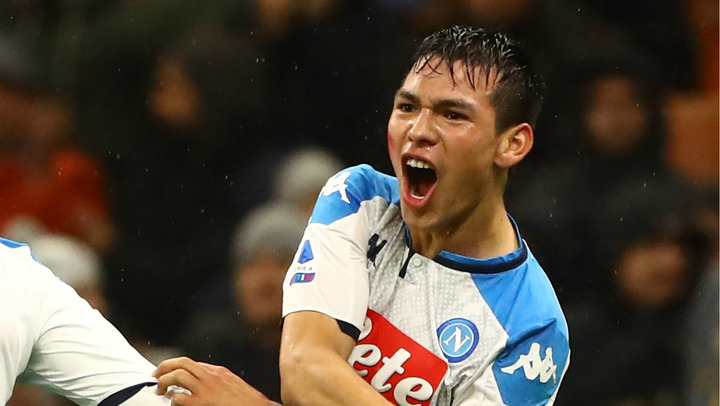 Everton is keen to sign Napoli winger Hirving Lozano