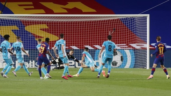 Ansu Fati and Lionel Messi goals secure 3 points for champion La Liga  