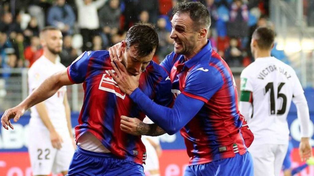 Eibar stepped out from the relegation zone