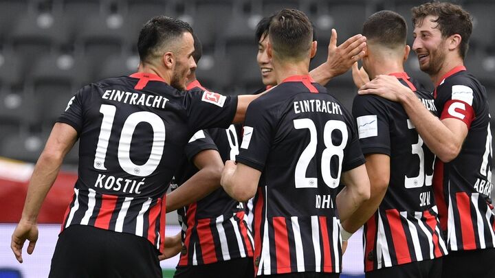 Eintracht Frankfurt challenged a Schalke-motivated Weston McKennie