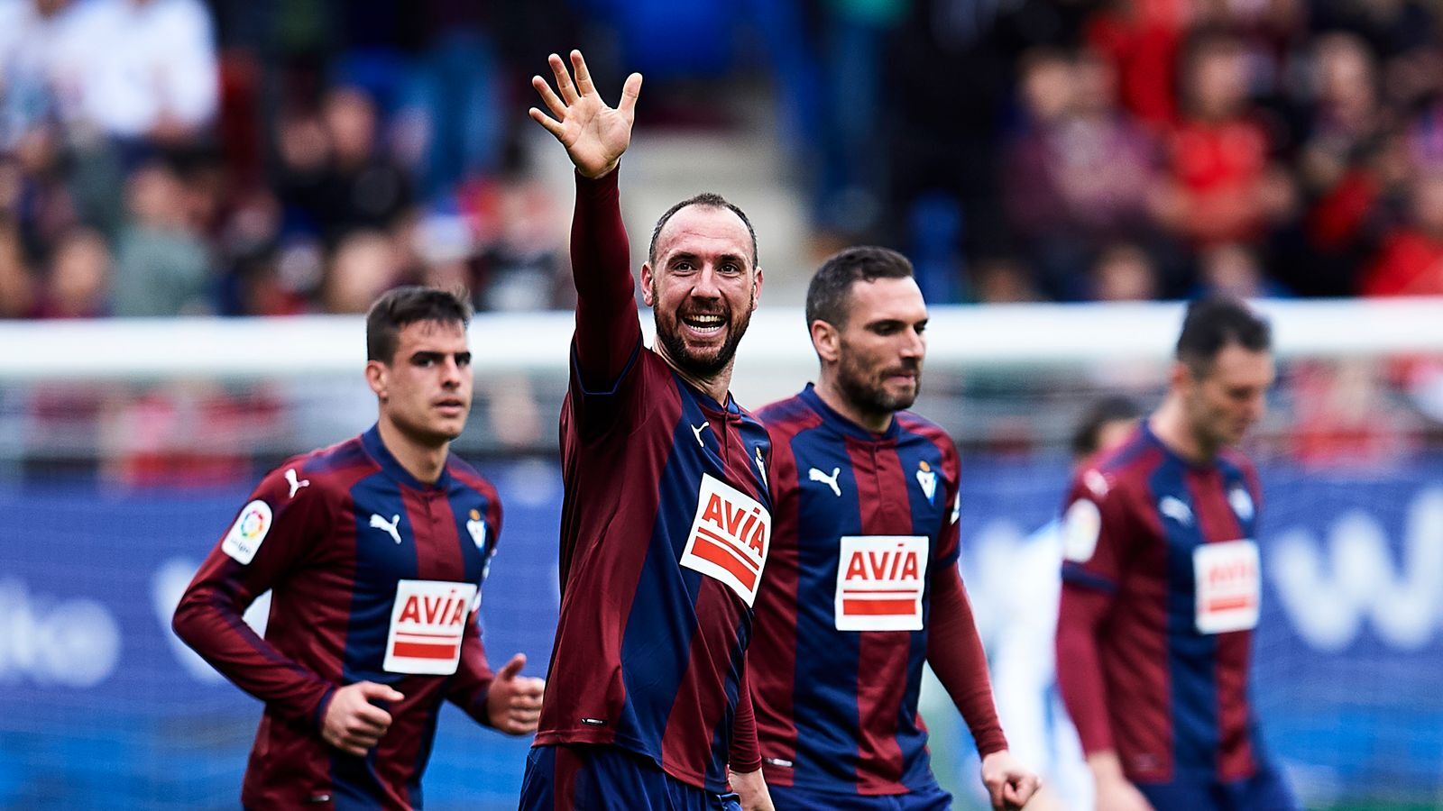 Eibar stepped out from the relegation zone  