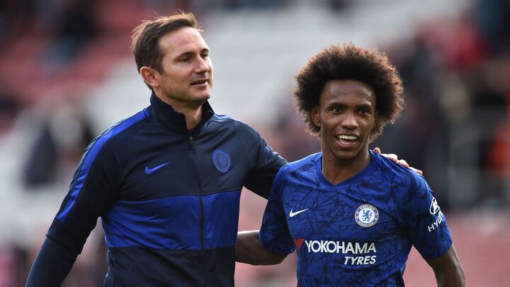 Frank Lampard has no second thoughts about picking Willian or Pedro this weekend