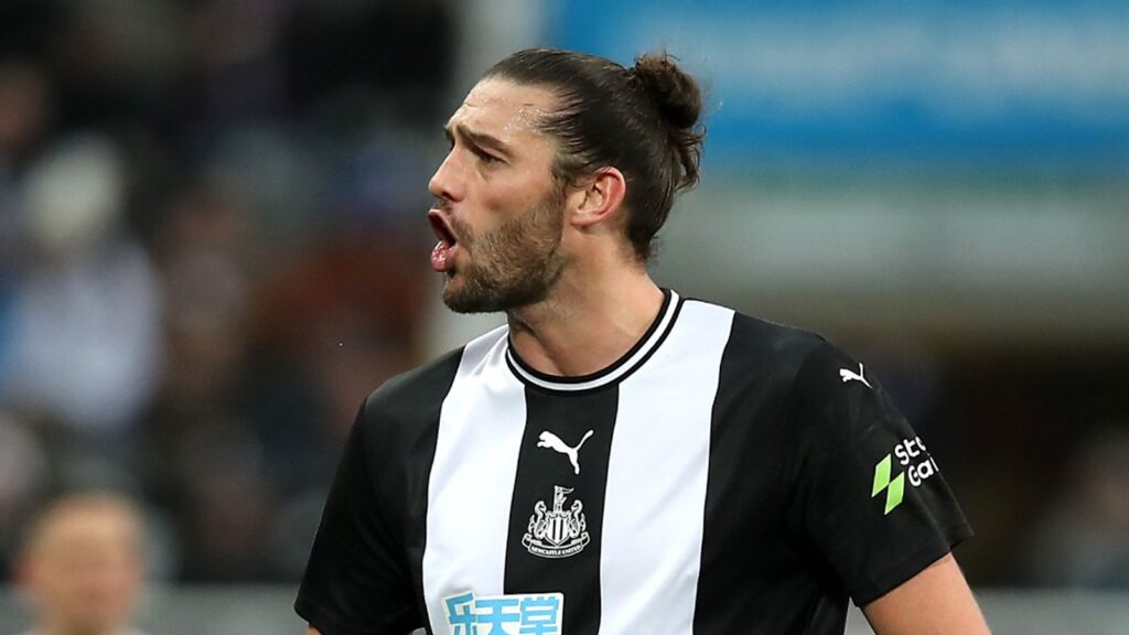 Striker Andy Carroll joins defender Javier Manquillo at Newcastle United