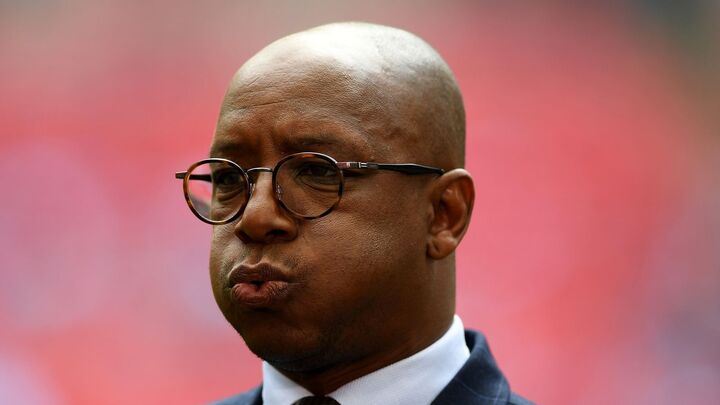 Arsenal and England striker Ian Wright completes his 20 years of retirement