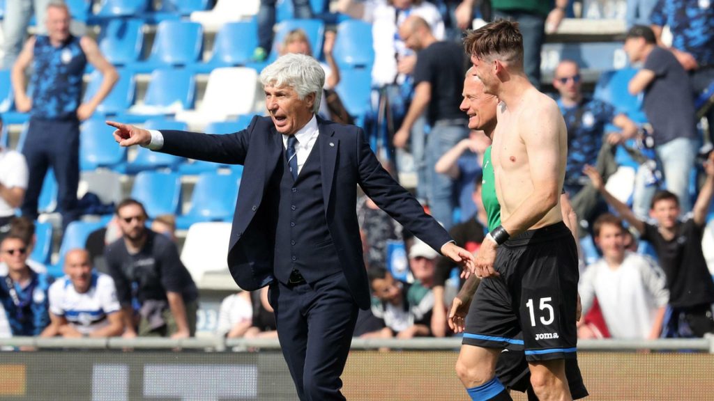 Gasperini felt unwell the prior day of the game
