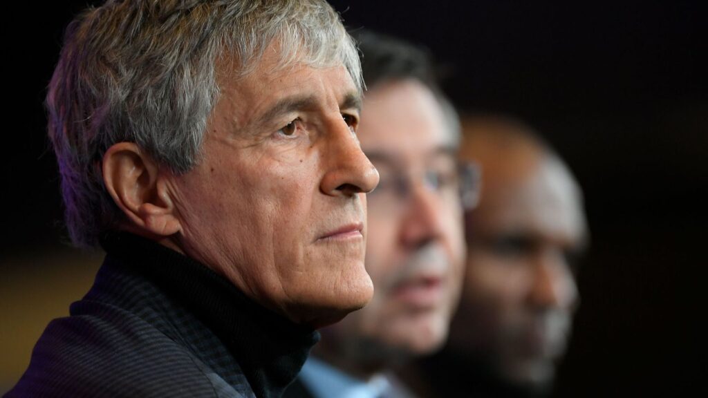 The result wasn’t what satisfied Quique Setien