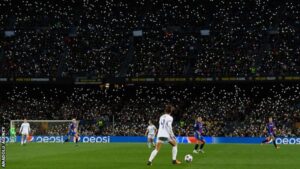 Nou Camp: 'Magical' Champions League night for women's football  