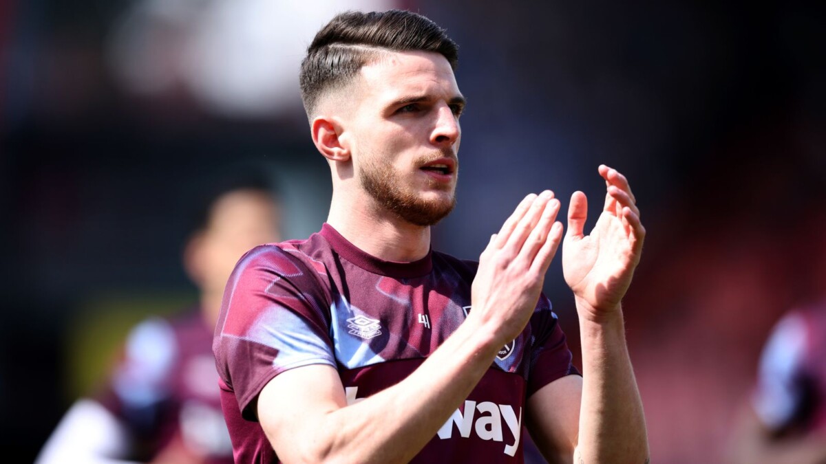 West Ham will allow Declan Rice to leave in the summer