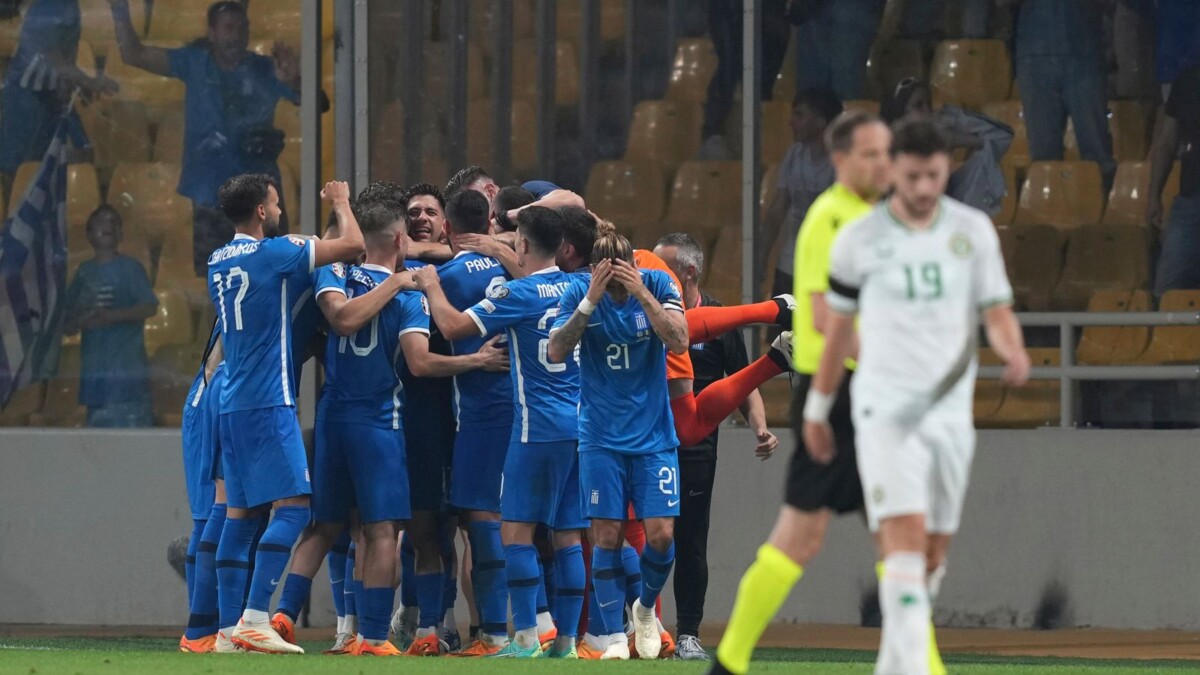Football Scores: Greece 2-1 Republic of Ireland