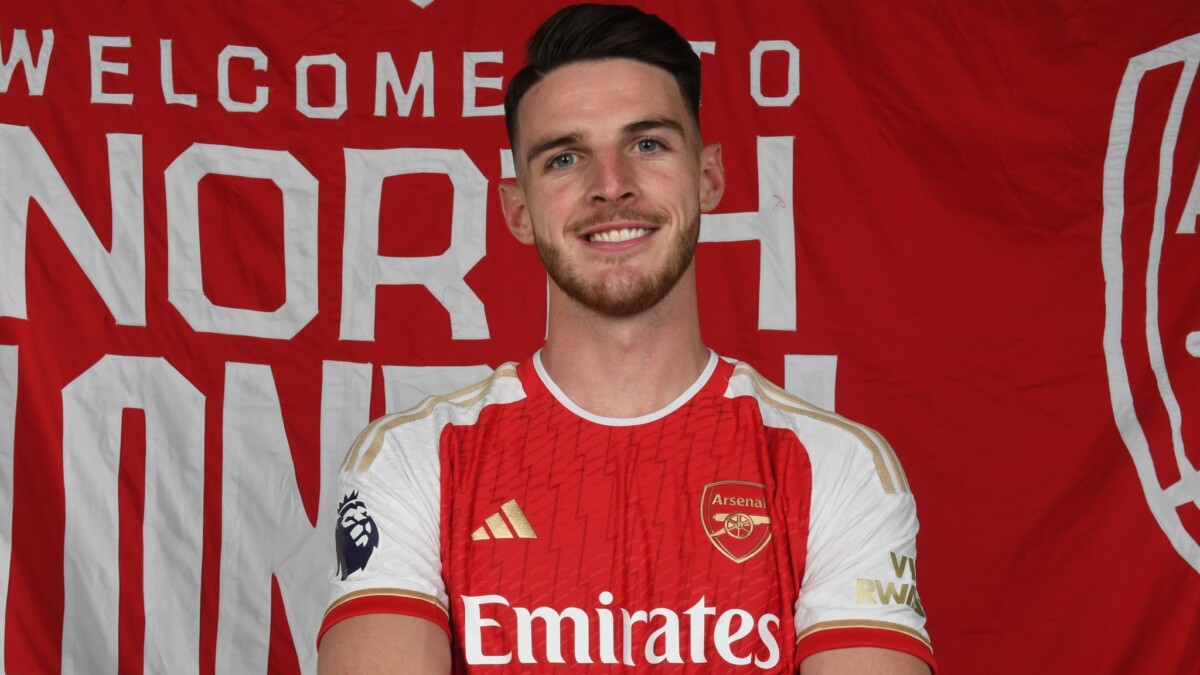 Arsenal sign Declan Rice for club-record £105m